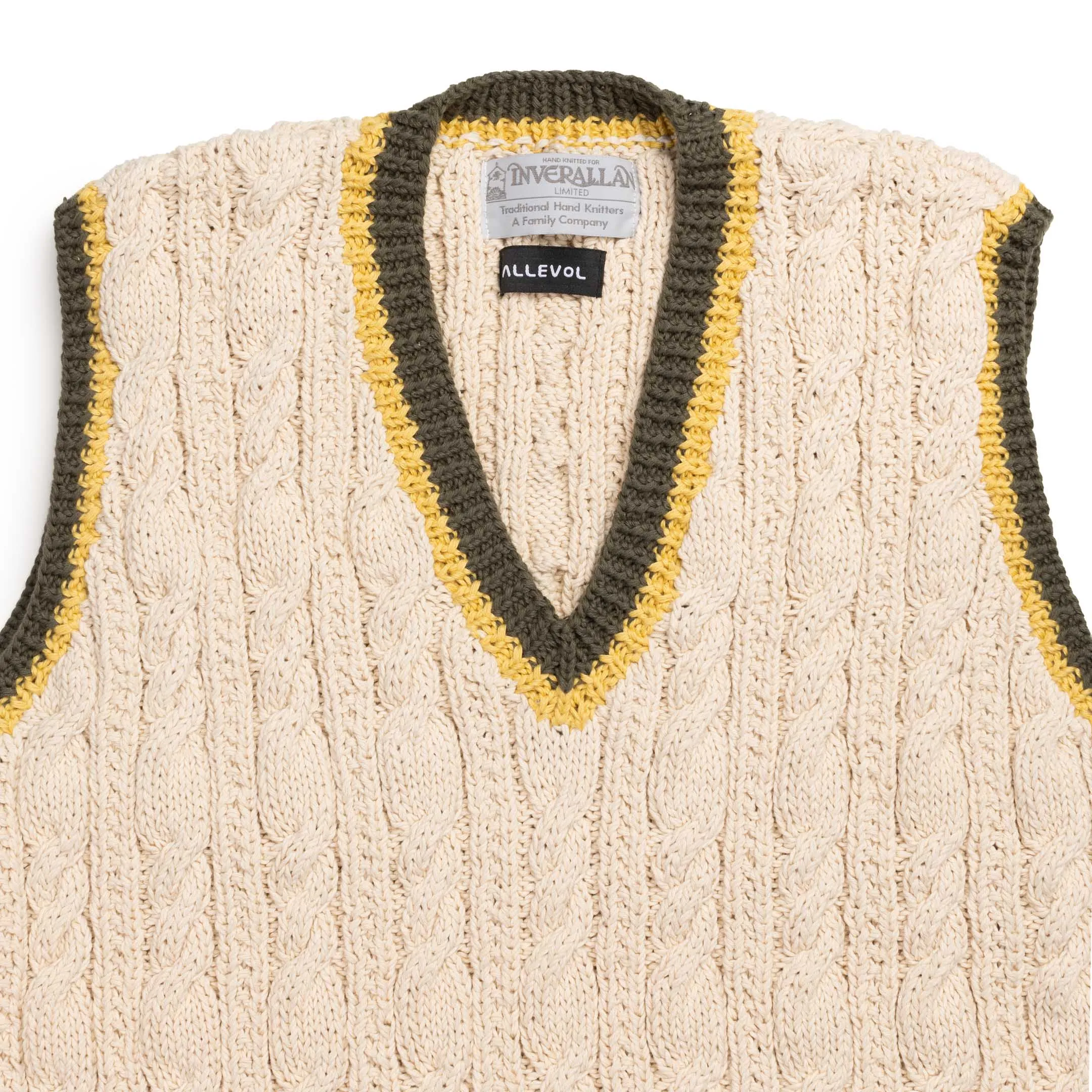 Allevol x Inverallan 35E Cricket Slipover Ecru