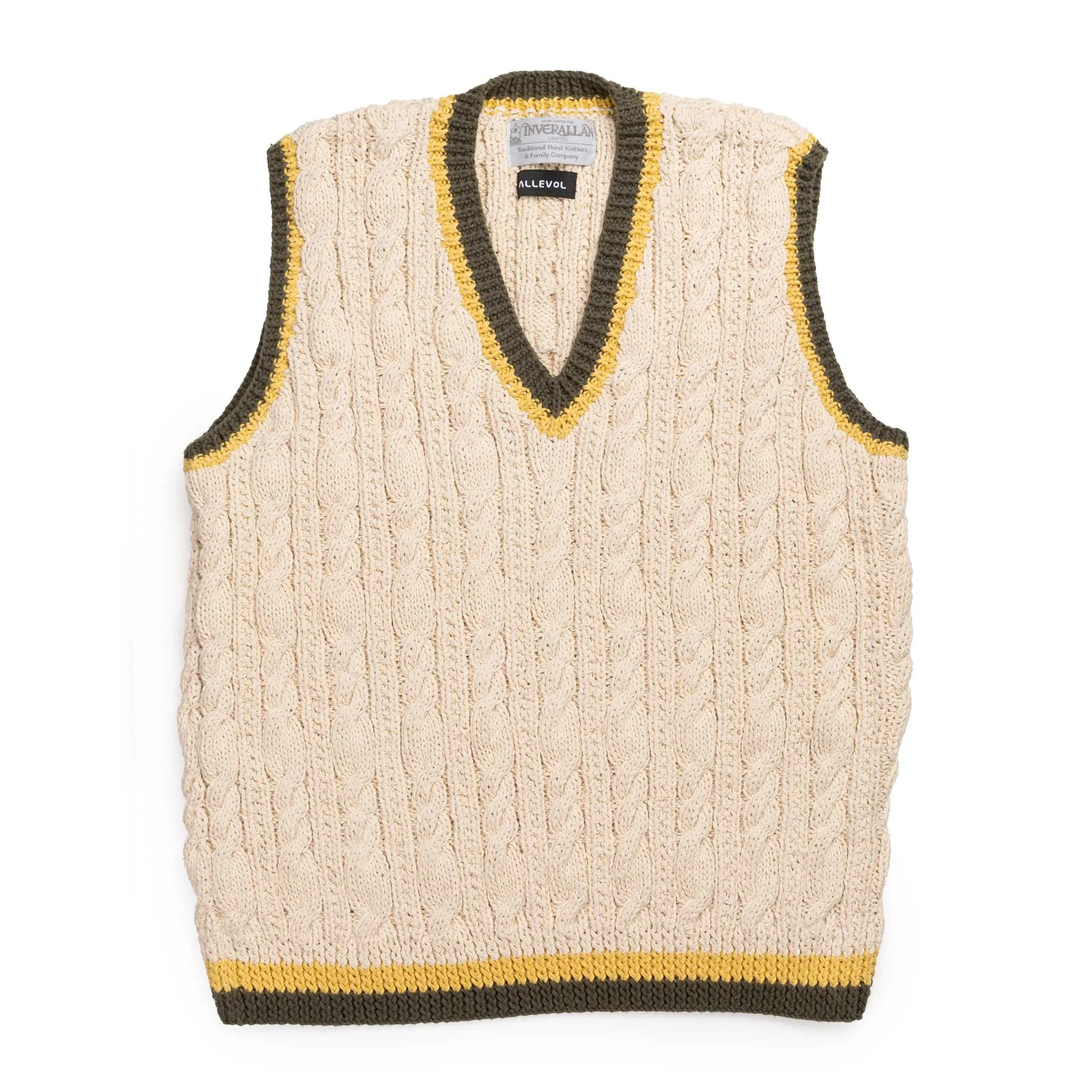 Allevol x Inverallan 35E Cricket Slipover Ecru