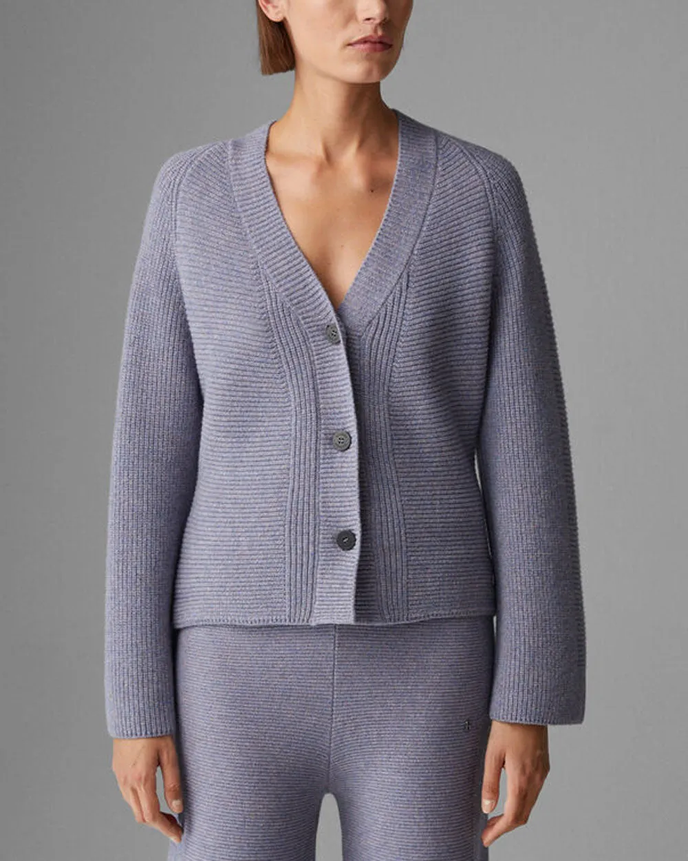 Atlantic Blue Knit Mira Cardigan