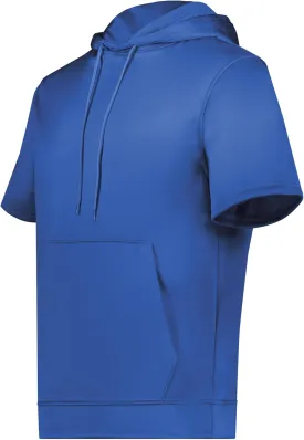 Augusta Sportswear Men's Wicking Fleece Short Sleeve Hoodie