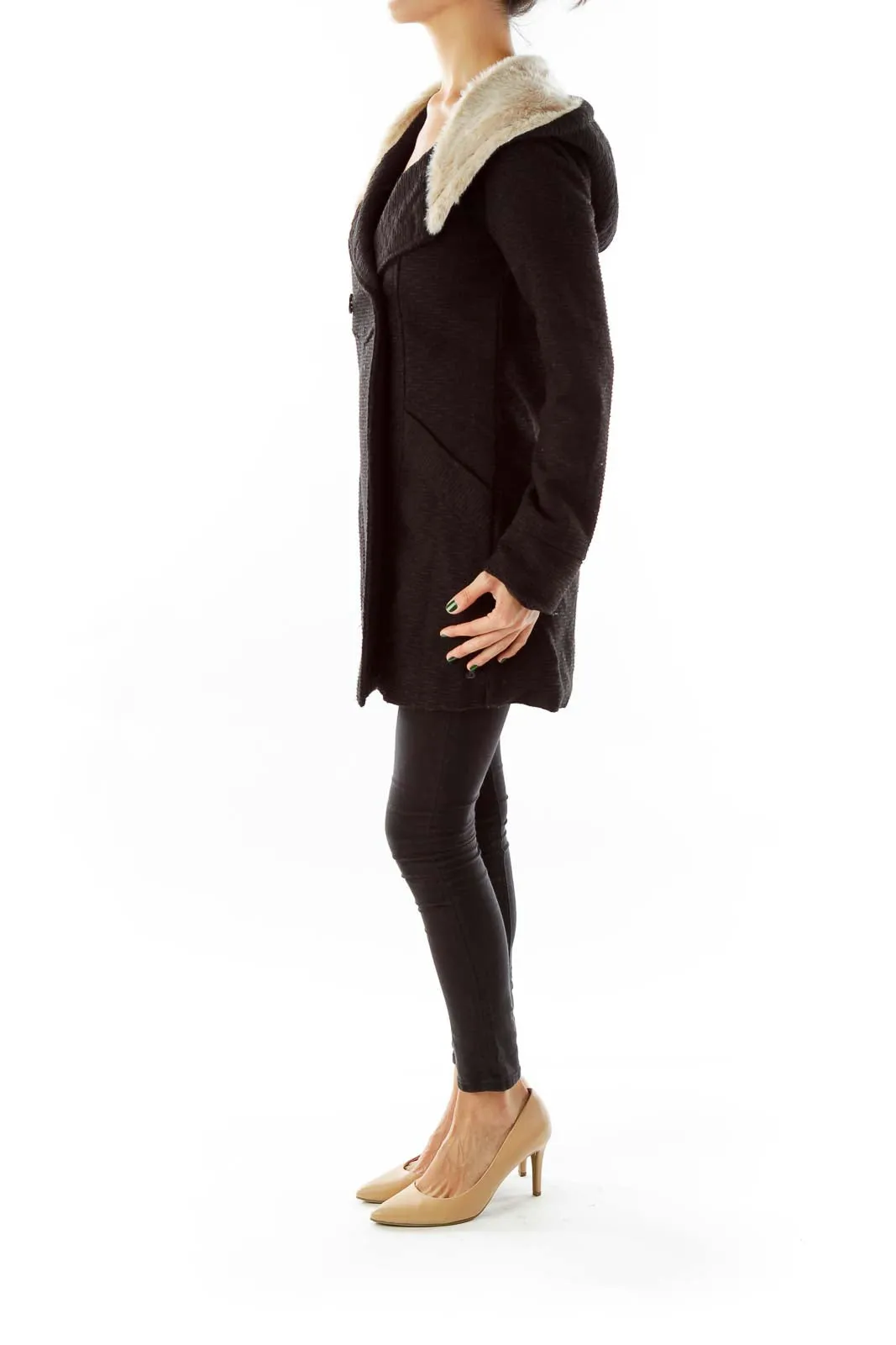 Black Shearling Jacket