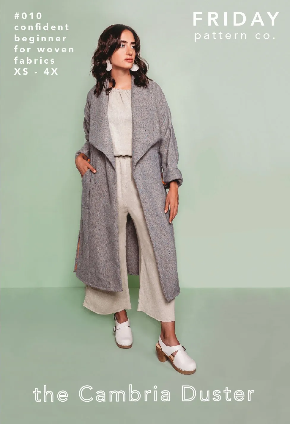 FRIDAY PATTERN COMPANY • The Cambria Duster Sewing Pattern