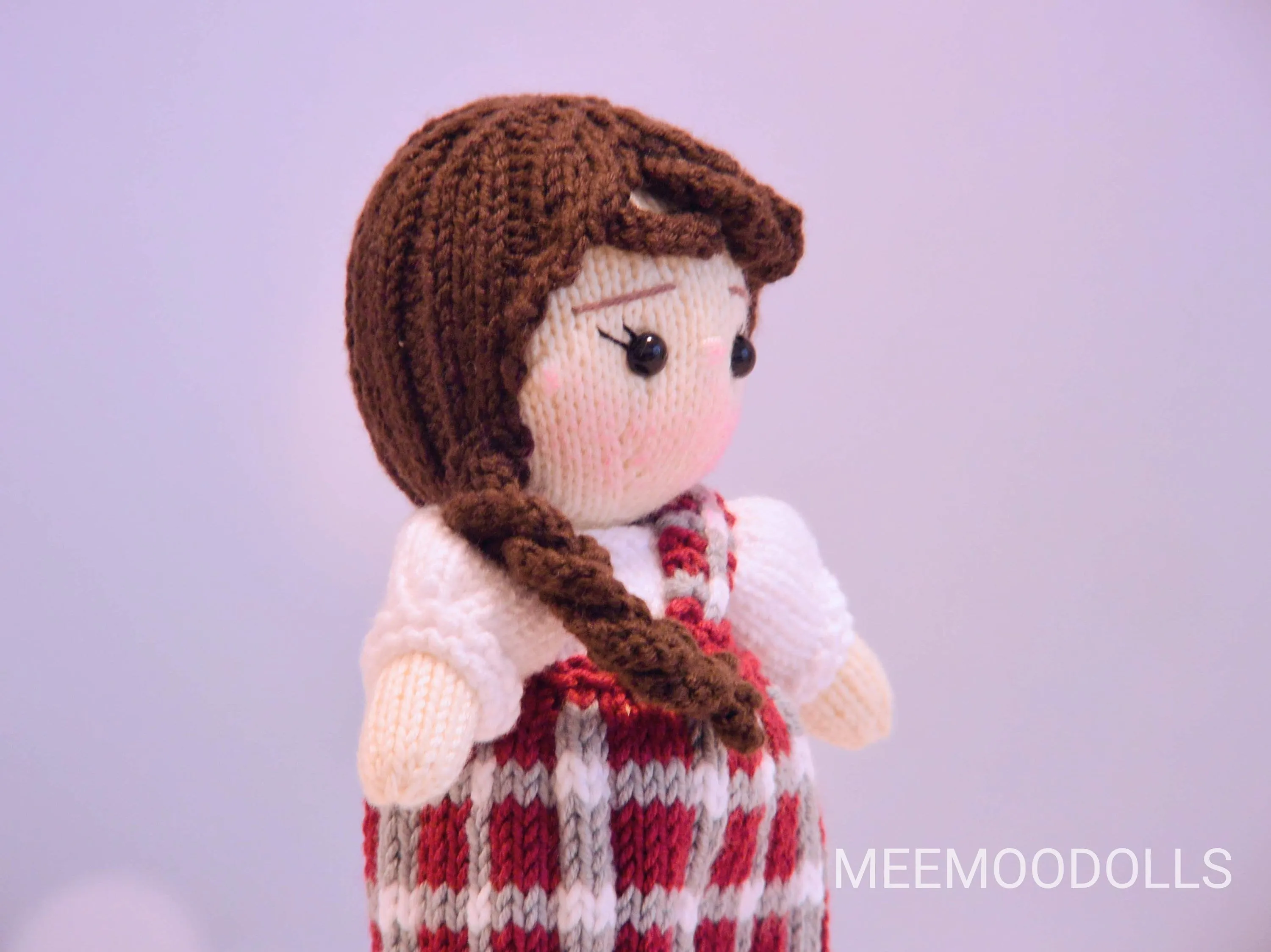 How to Knit Ava - A Scottish Girl. Knitting Amigurumi. Knitting Doll Pattern. Meemoodolls (Children of the World)
