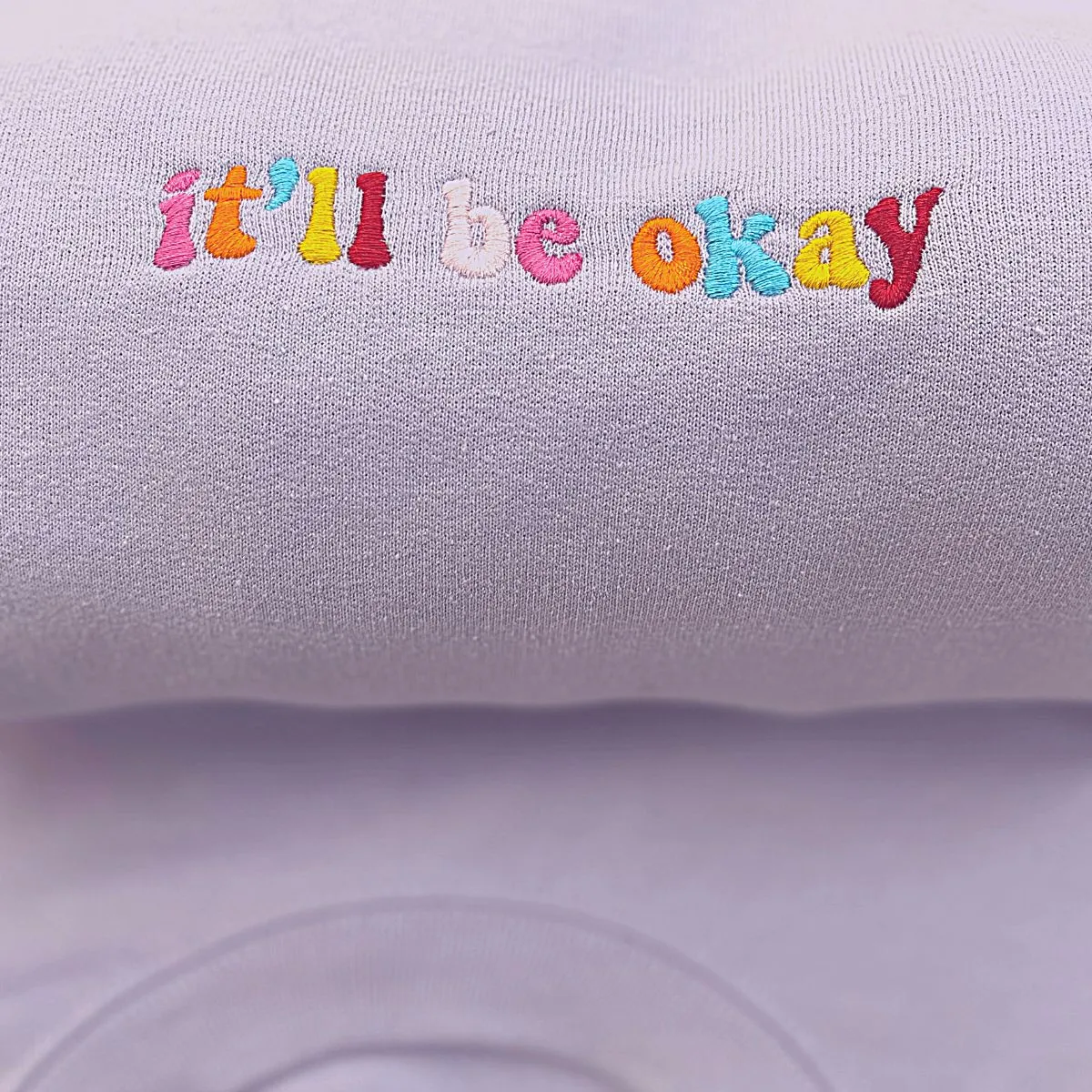 It'll Be Ok Embroidered Pullover