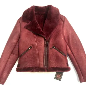 Jakewood Wine Biker Shearling