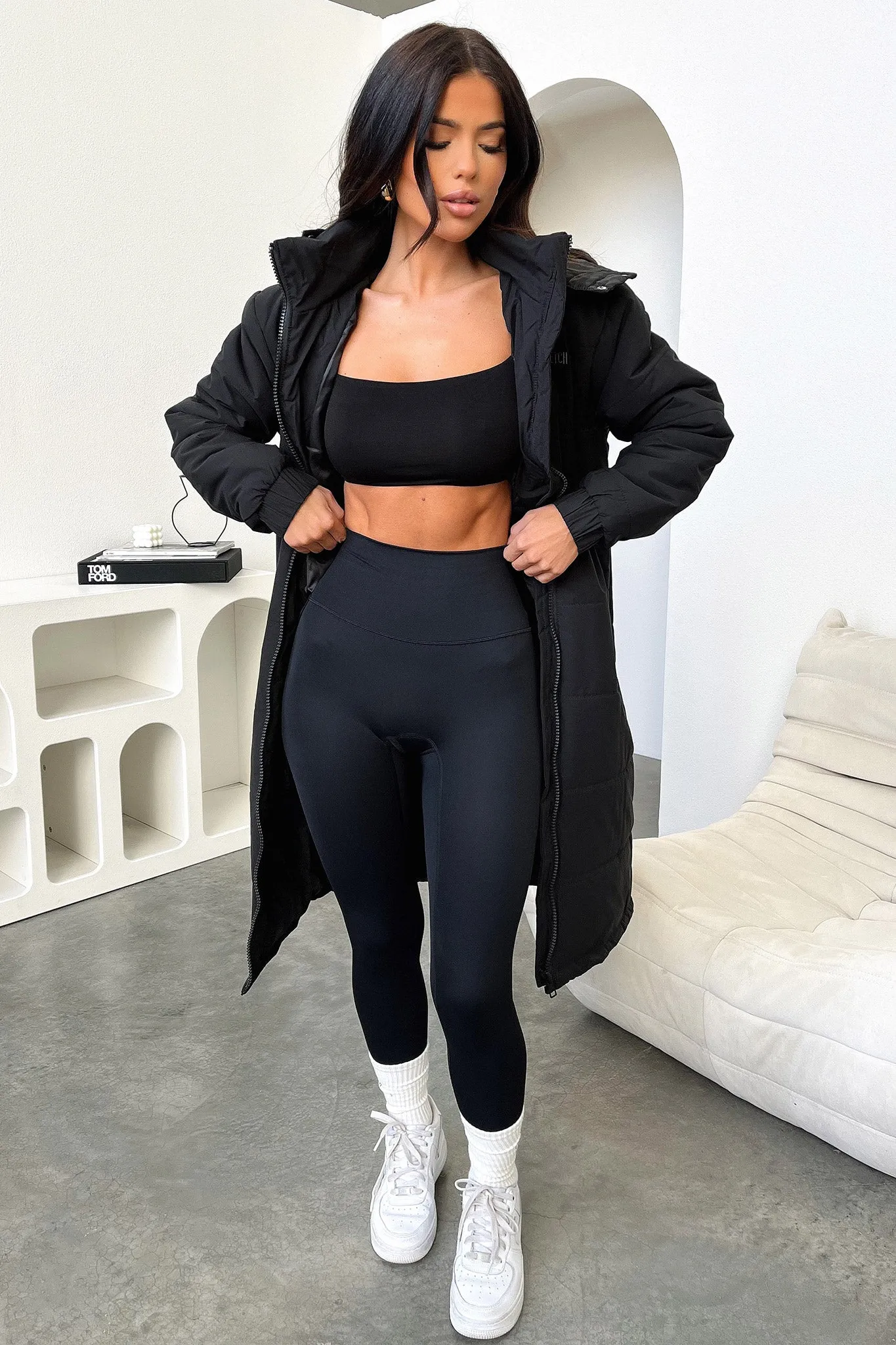 Keoni Puffer Jacket - Black