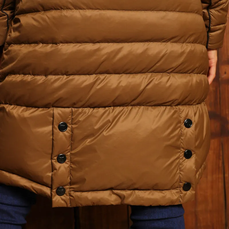 KIngsley Heath Hilton Longline Puffer - Olive