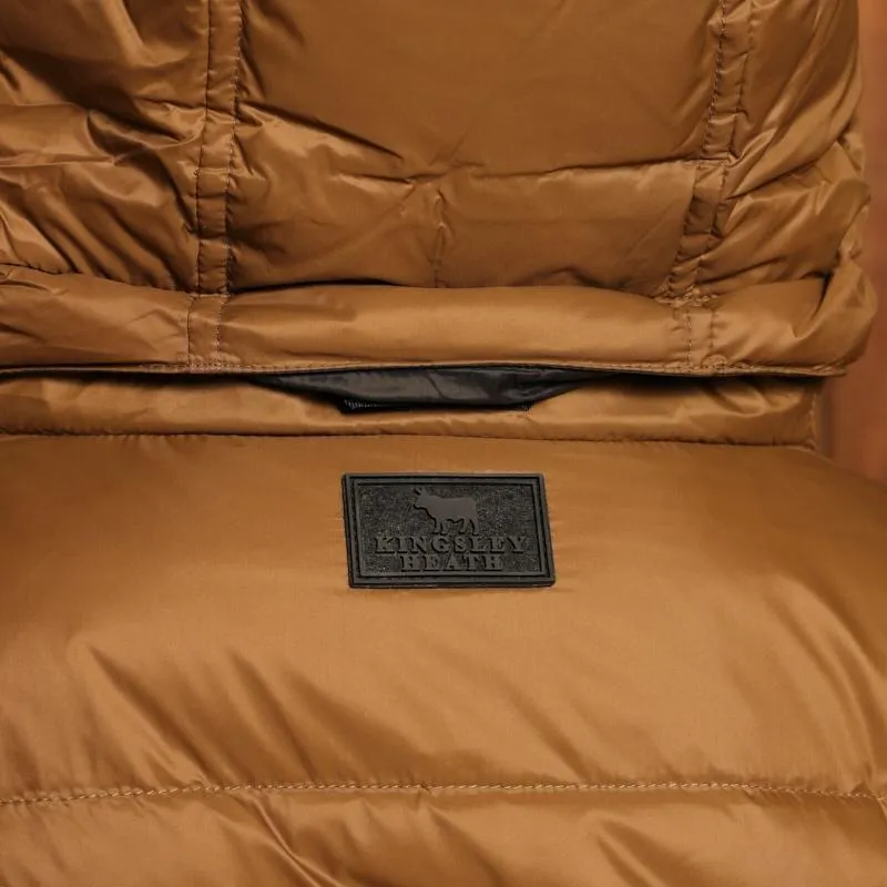 KIngsley Heath Hilton Longline Puffer - Olive