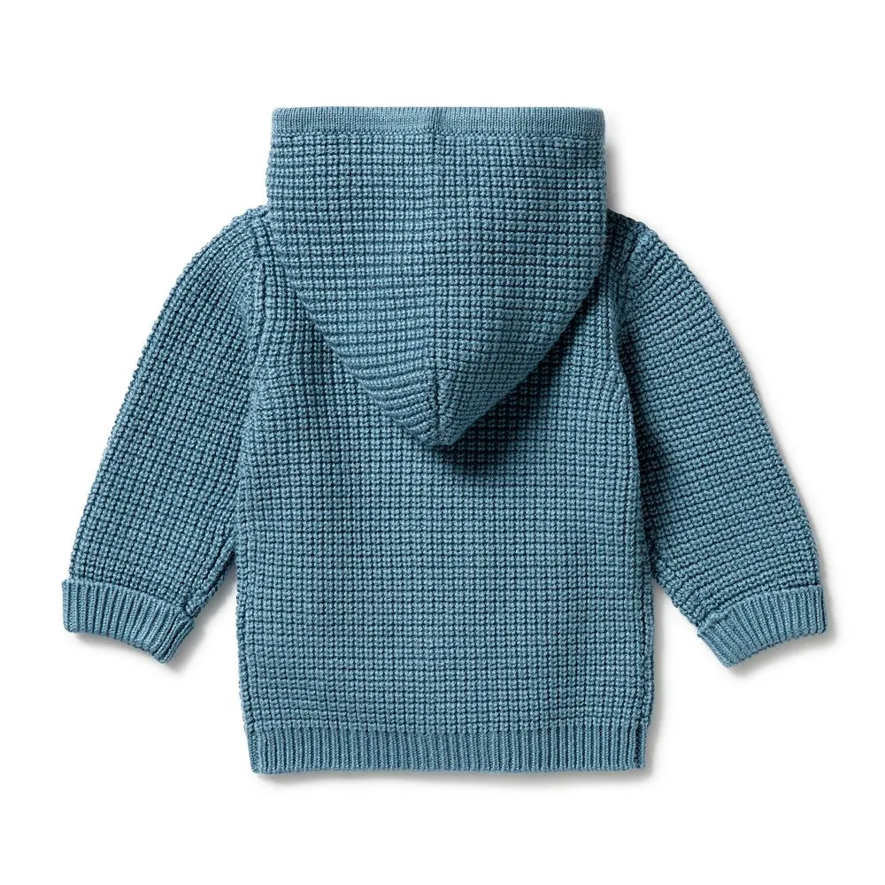 Knitted Zipped Jacket