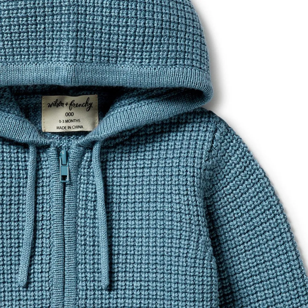 Knitted Zipped Jacket