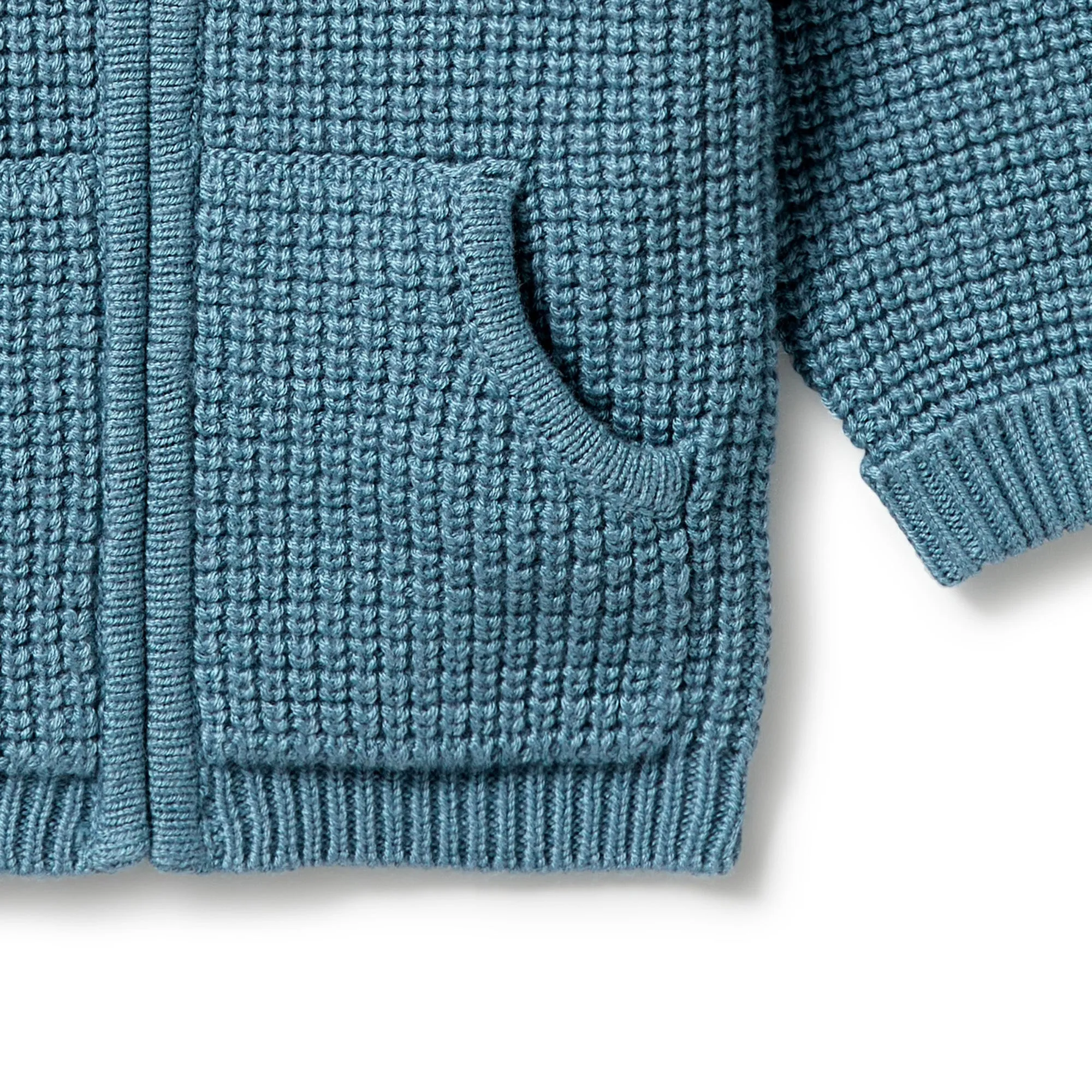 Knitted Zipped Jacket