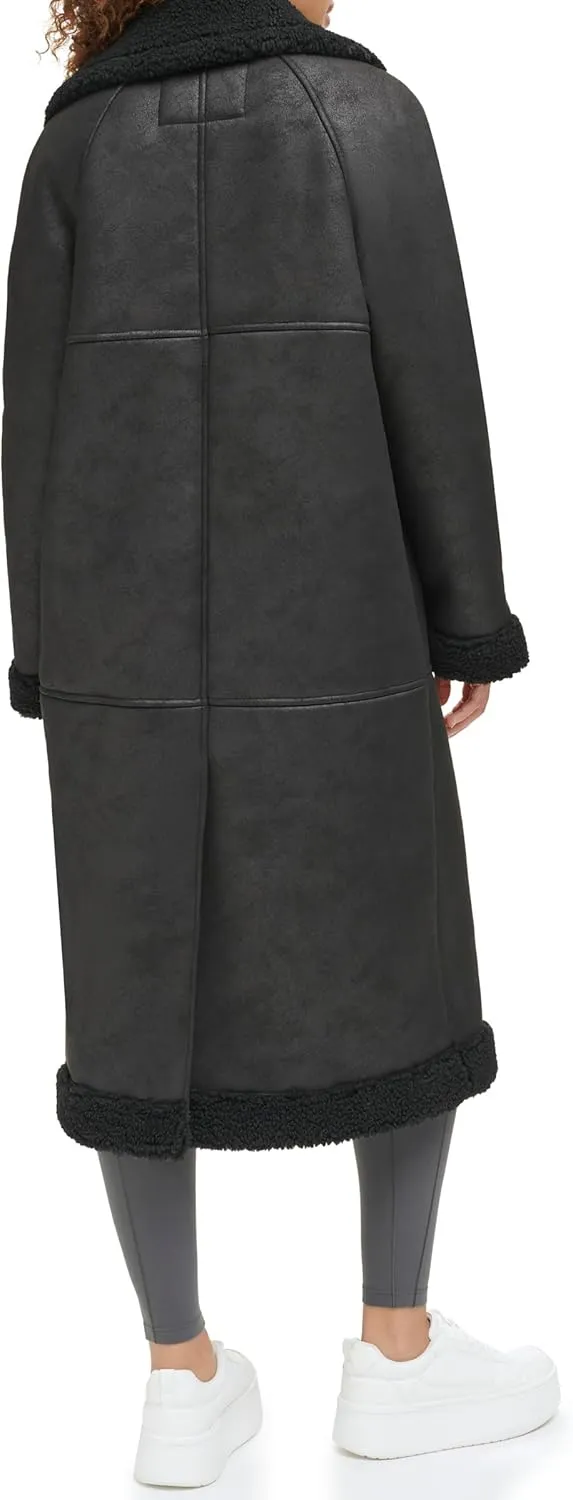Levi's Women's Faux Shearling Long Coat