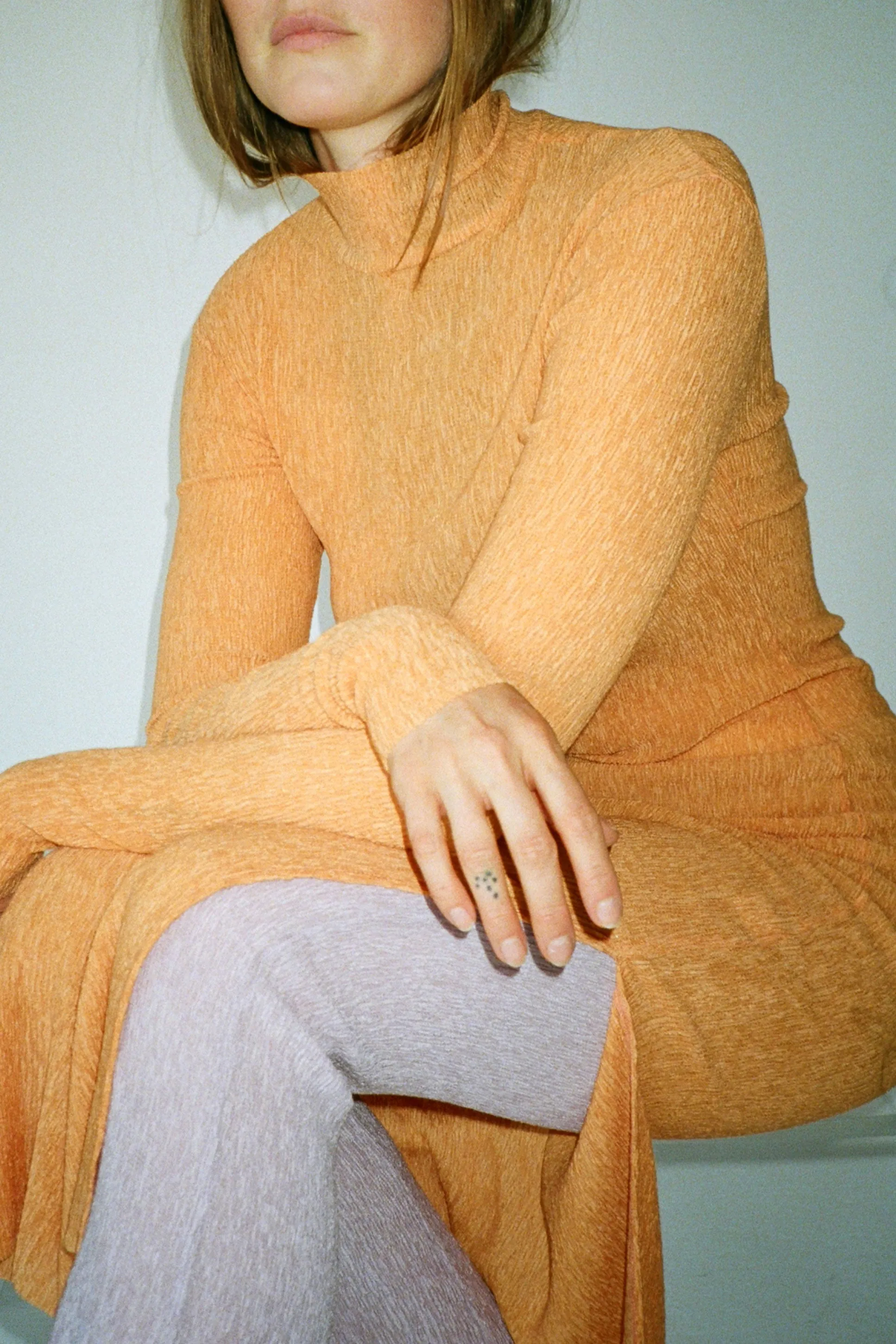 Mango Crinkle Dress