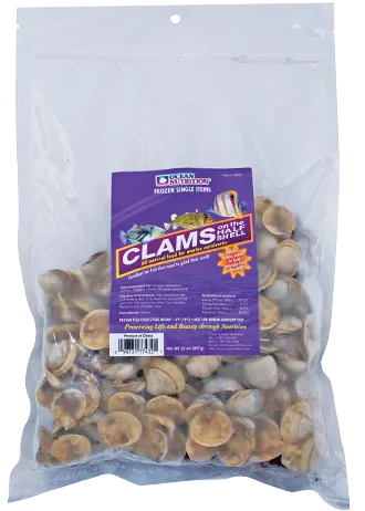 Ocean Nutrition Clams On The Half Shell