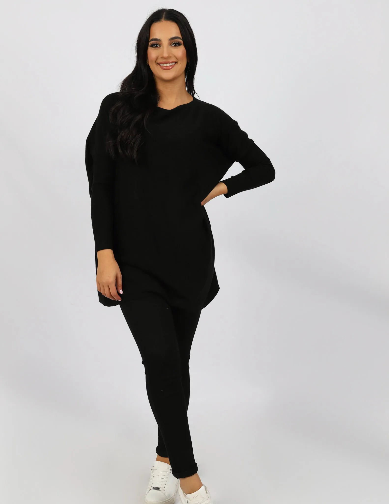 Opal Oversize Pullover - Dark Shades