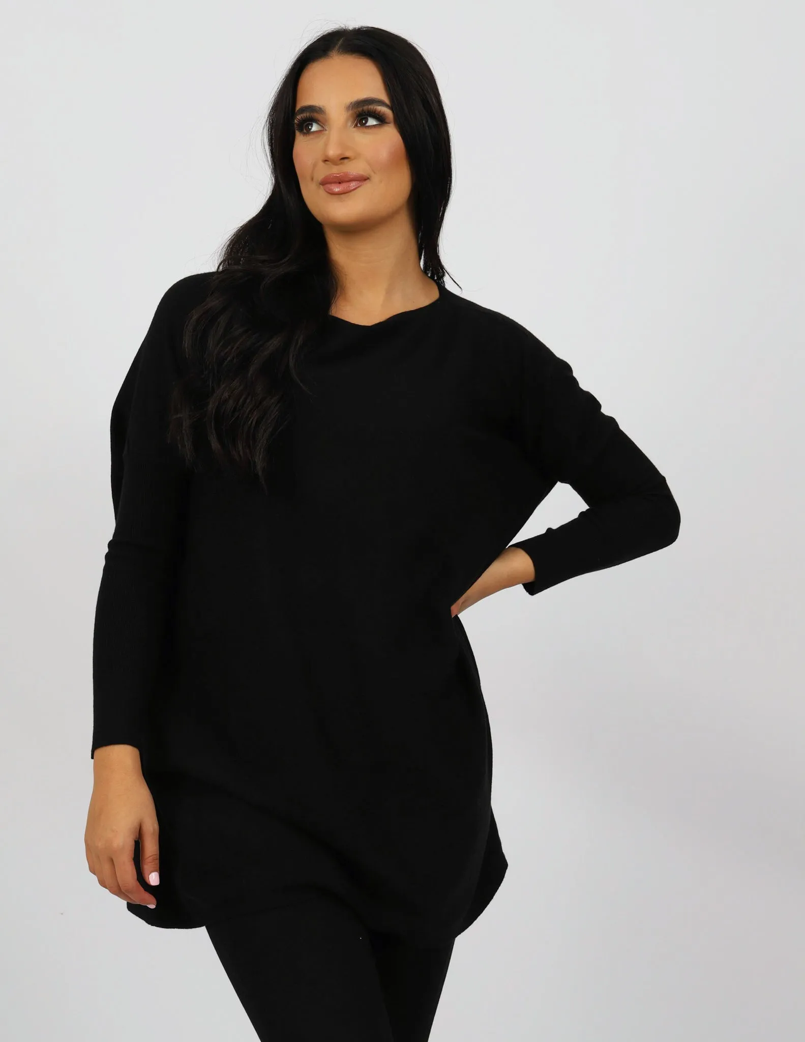 Opal Oversize Pullover - Dark Shades