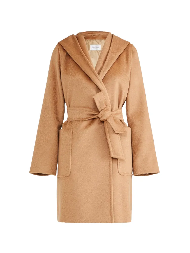 Rialto camel wool robe coat