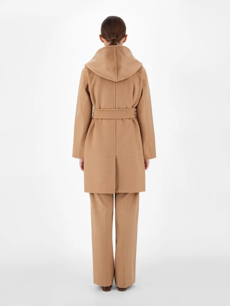Rialto camel wool robe coat