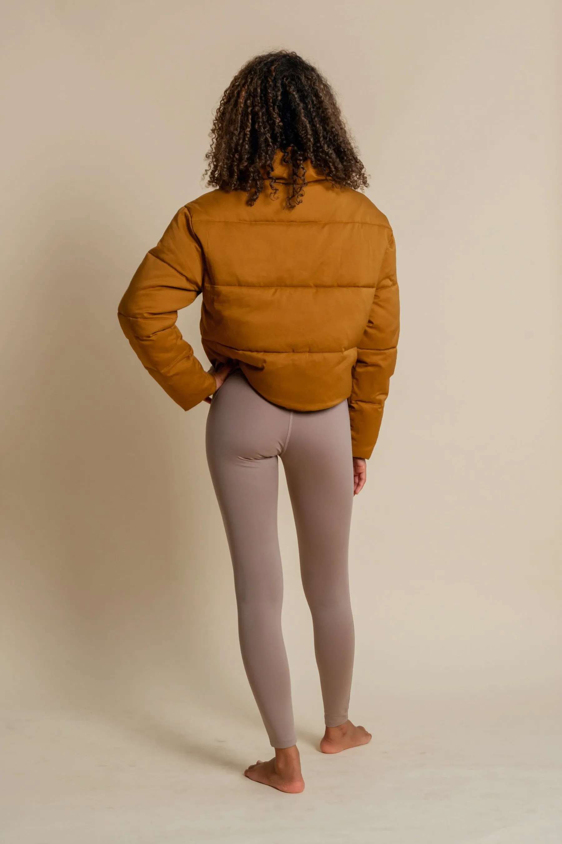 Saddle Cropped Puffer