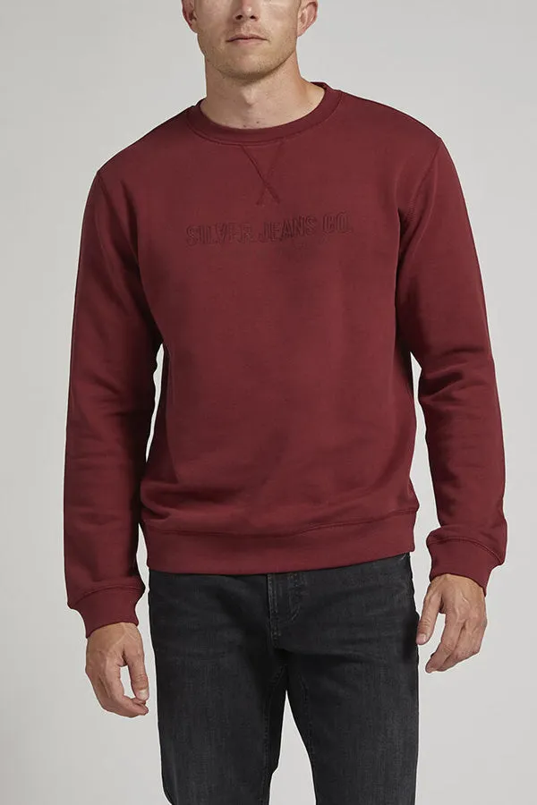 Silver WE FIT Crewneck Sweatshirt