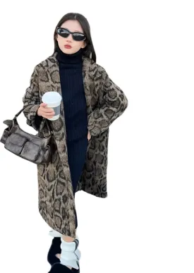 Snake Print Coat