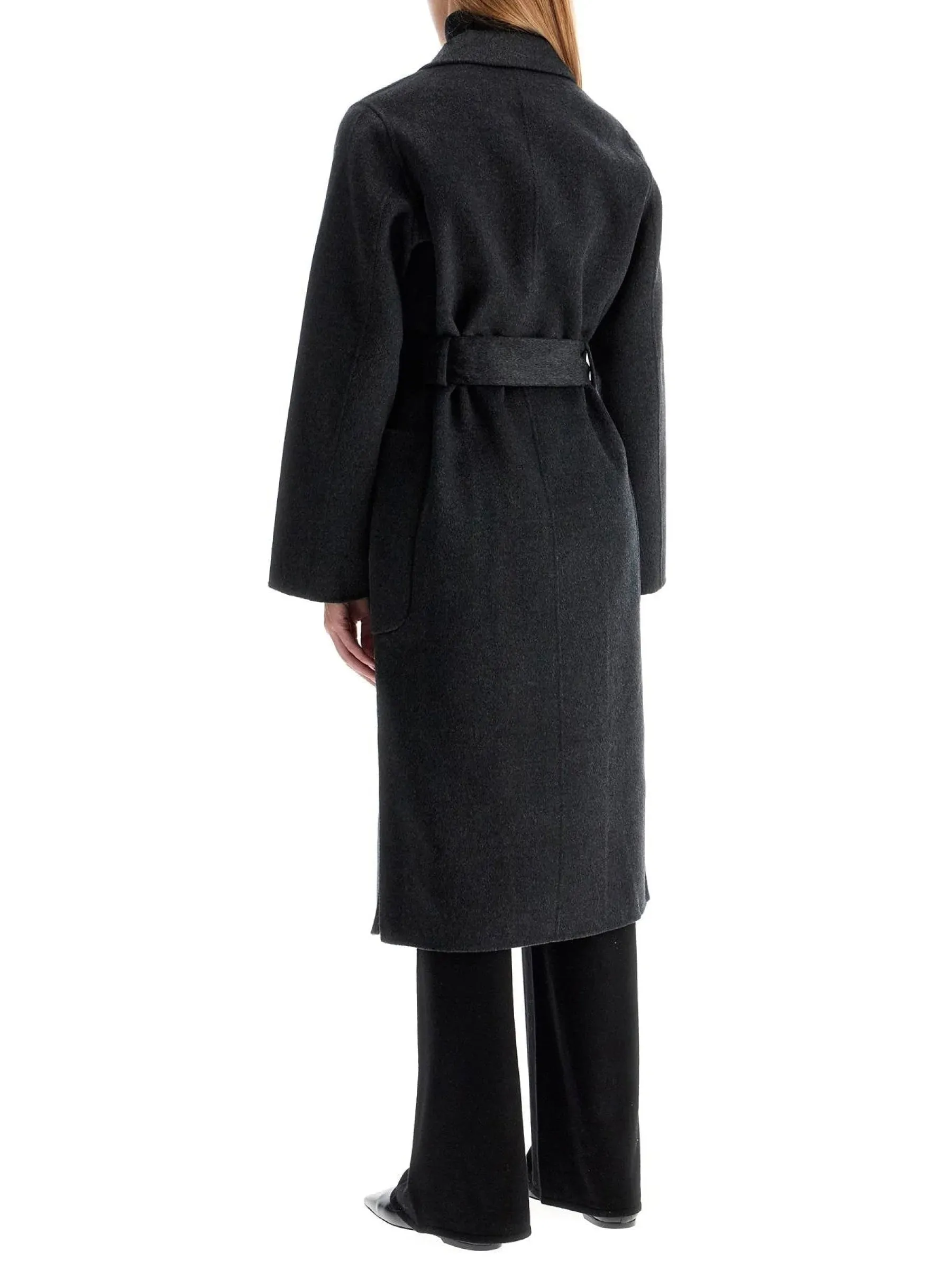 Wrap Coat Wool Outerwear